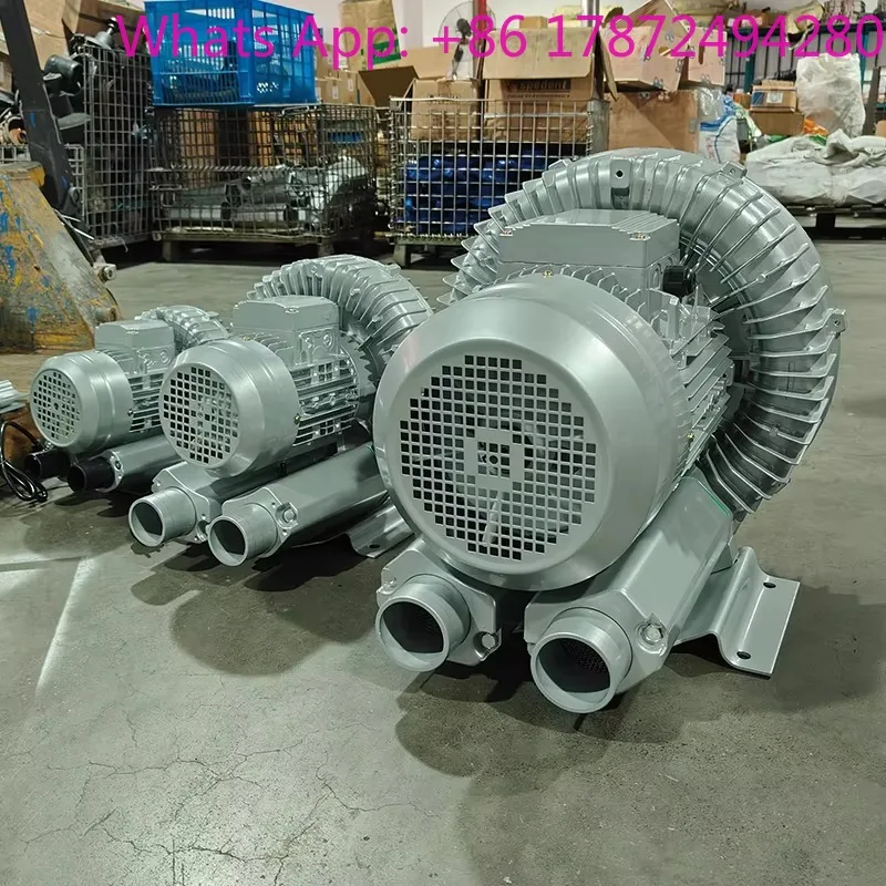 7.5KW Three Phase Industrial Ring Blower Regenerative Type Sewage Treatment