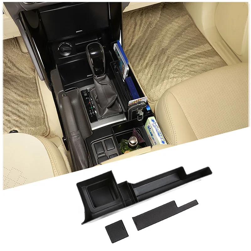

Car Center Console Gear Shift Panel Storage Box Organizer Tray For Toyota Land Cruiser Prado FJ150 150 2010-2019 Car Accessories