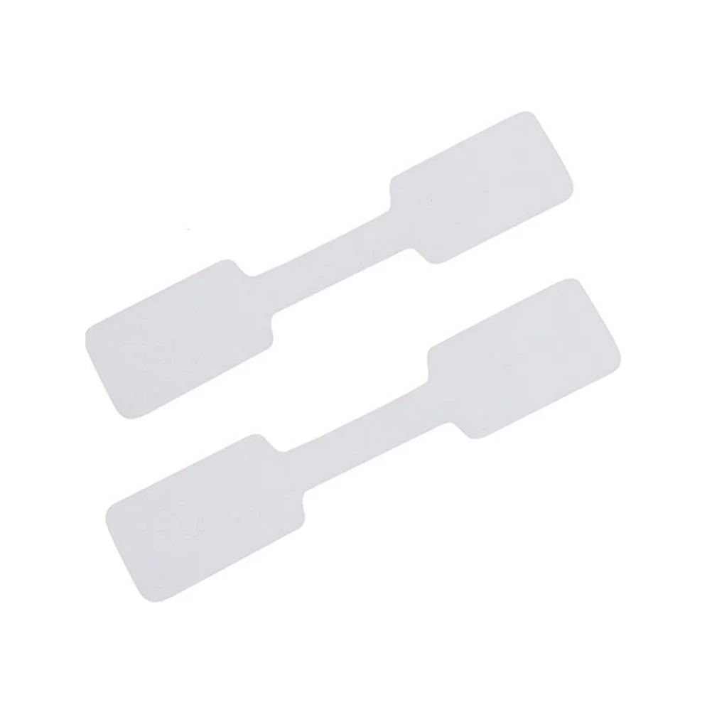 

300pcs Self Adhesive Jewel Stickers Small Tags for Selling White Display Kraft Price Name Bracelet Label Craft Ring Necklace