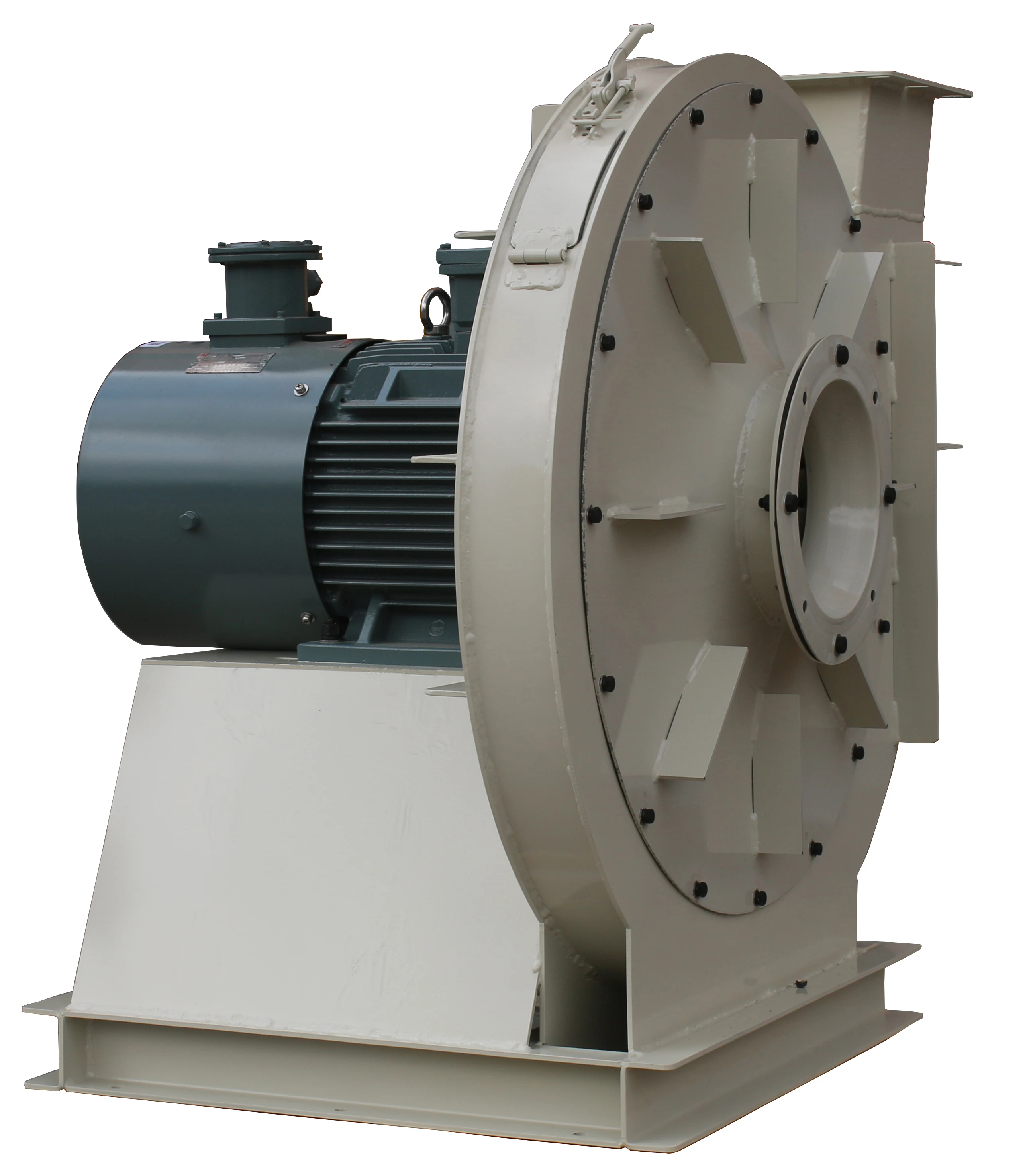 High Pressure Explosion Proof Ac Draft Industrial Powerful Dust Removal Centrifugal Blower Fan view 2