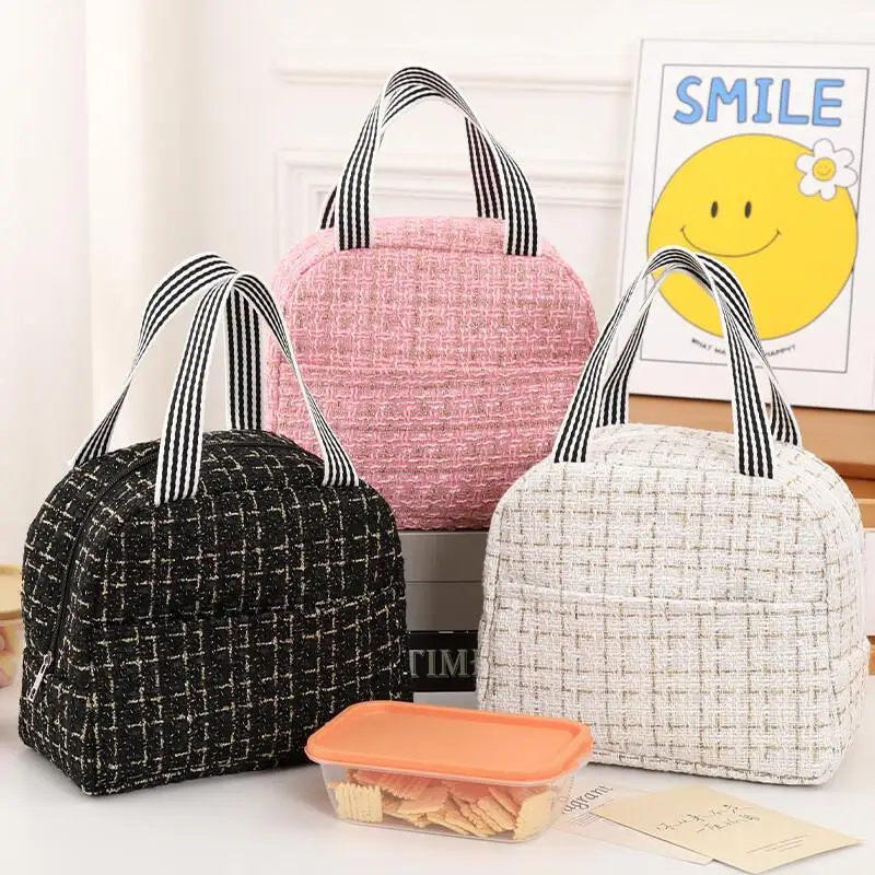 لطيف الكرتون مقاوم للماء مقاومة للاهتراء العزل موضة علب الاغذية حقيبة يد عادية سعة كبيرة متعددة الوظائف حقيبة التخزين #1