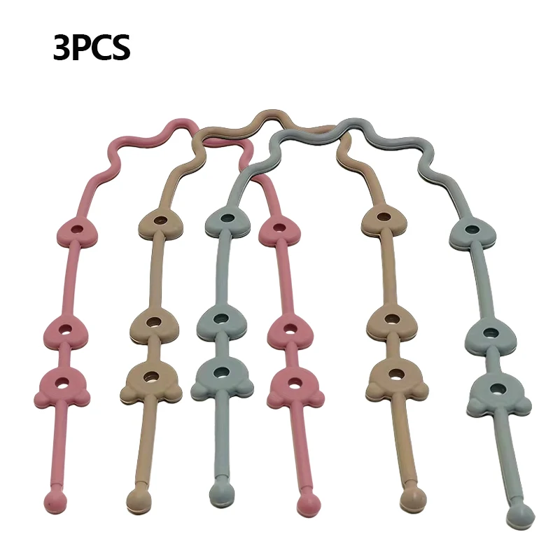 

Премиальная силиконовая цепочка для пустышки с защитой от падения, эластичный шнурок, праздничный подарок, держатель для пустышки с защитой от потери для младенцев