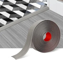 1pc 1m/3m Self-adhesive Floor Cover Strips Carpet Edge Trim Strip Floor Transition Door Threshold Gaps Door Bottom Sealing Strip