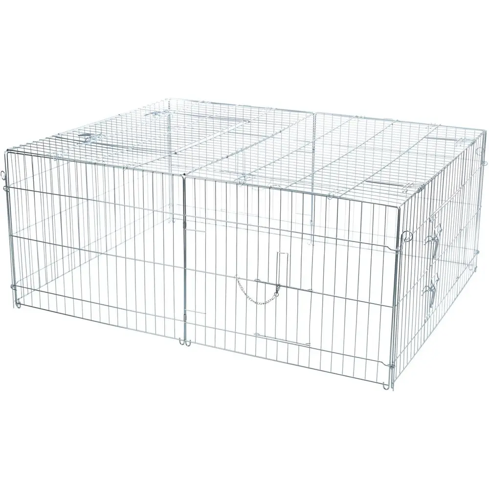 Rabbit Cage 34 Cu. Ft., Outdoor Pen Extends Rabbit Hutch And Chicken Coops, Ide…