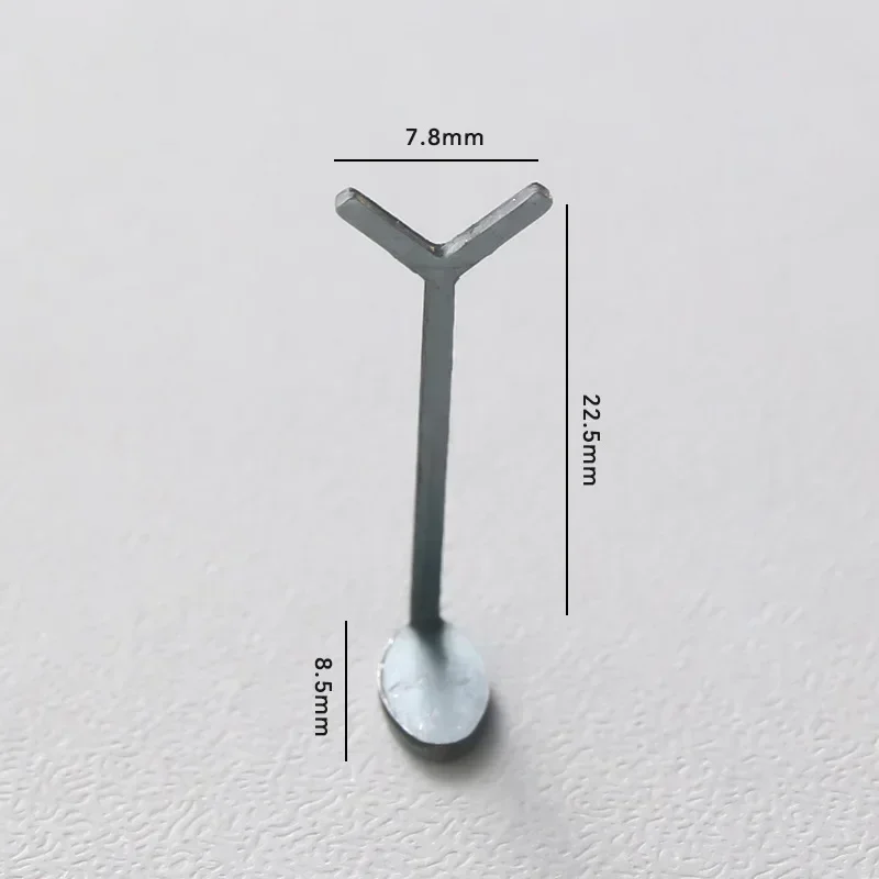 Aimant œil de chat en forme de cœur, outil d'art des ongles magnétique en forme de Y pour vernis Gel à faire soi-même, crée des motifs d'amour romantiques, 1 à 80 pièces