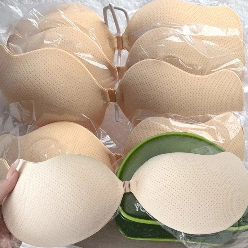 New Mango Shape Silicone Bust Nipple Cover Pasties Stickers Breast Self Adhesive Invisible Bra Lift Tape Push Up Strapless Bra