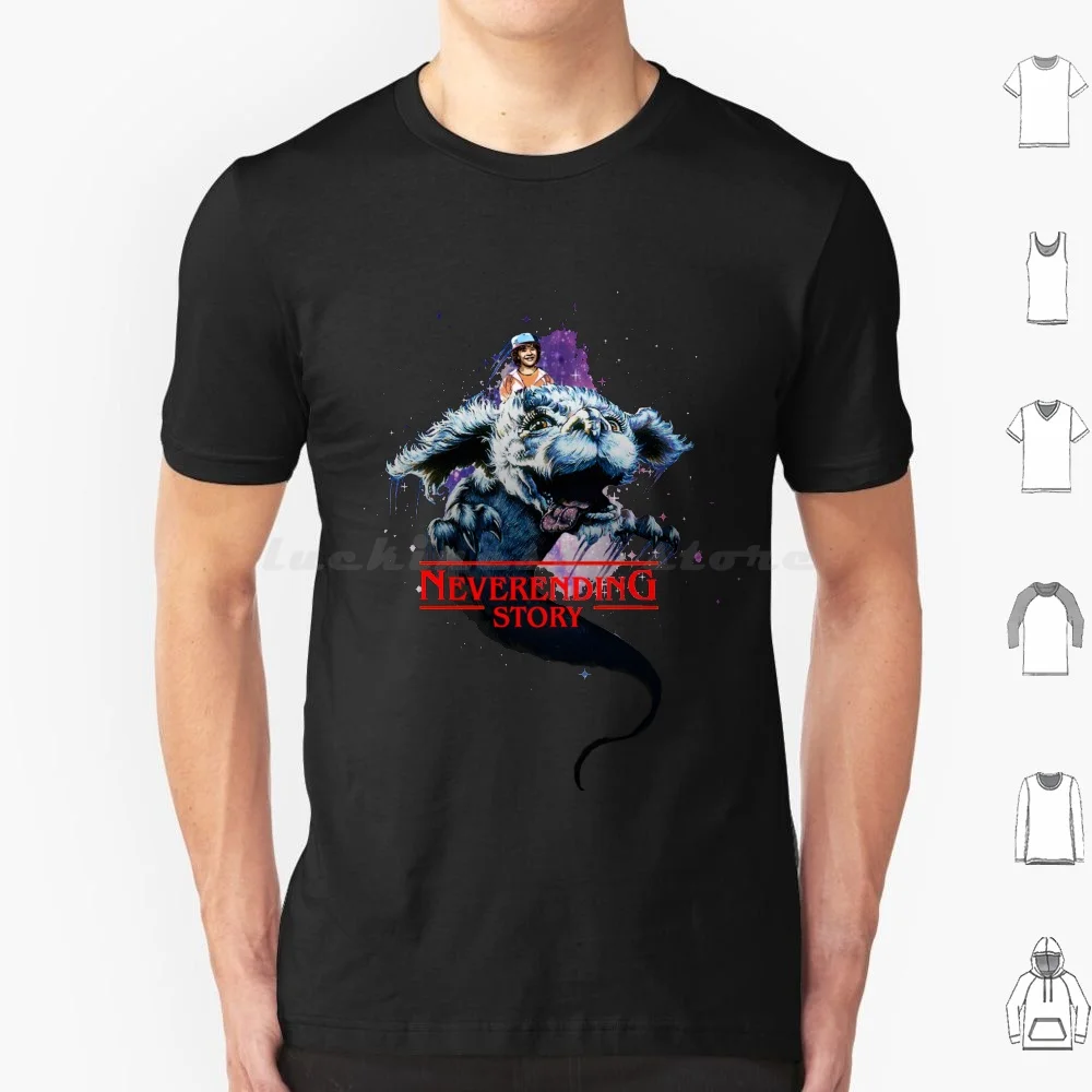 

A Strange Dustin Story T Shirt 6xl Cotton Cool Tee Neverending Story Never Ending Story Neverending Hawkins Eleven Womens