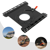 Heavy Duty Steel Plate Seat Swivel Base 360 Degree Rotatable Main Driver's Side for Mercedes-Benz Sprinter 2002~2018 Models