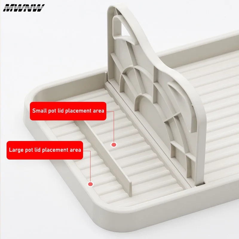 Kitchen Organizer Vertical Foldable Pot Cover Rack Pot Lid Frying Spatula Multifunctional Utensils Kitchen Supplies Tools
