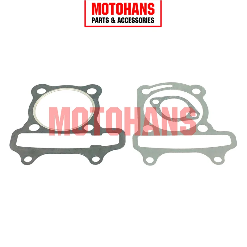 HM15120359 5 SETS GY6 150CC 57.4MM BORE CYLINDER AND HEAD GASKET FOR 157QMJ ENGINE 4T CHINESE SCOOTERS ATV QUAD