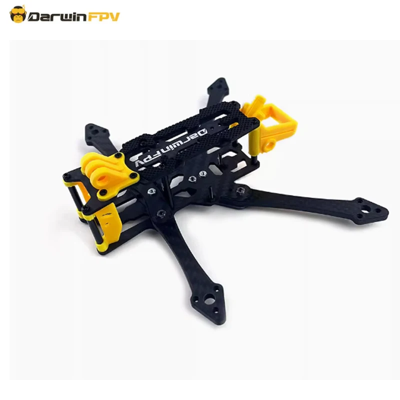 

DarwinFPV FoldApe4 Frame Analog/O3 Version Frame 4 Inch Carbon Fiber Framefor Super Long Range FPV RC Freestyle Drone