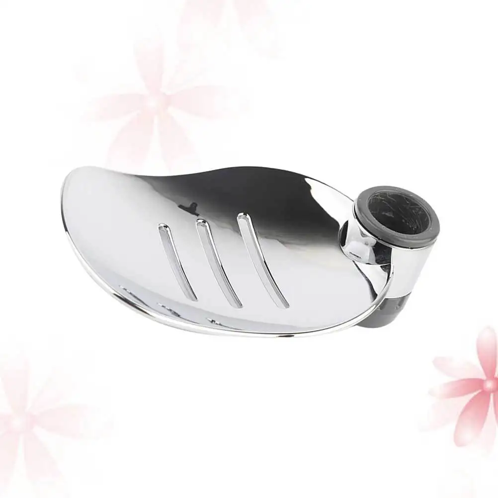 

2pcs Tray Premium Abs Hollow Drain Design Portable Soap Holder For Bathroom Shower Kitchen Use Soap Dish Storage Rack