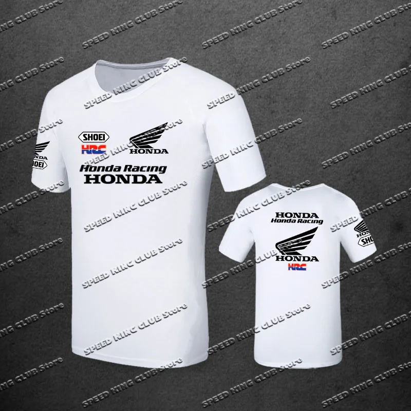 Motorcycle T-shirt Men Women Quick Drying Short Sleeved Cycling Jersey Motorcycle Honda 3D Printed Sports Tops Racing Clothes