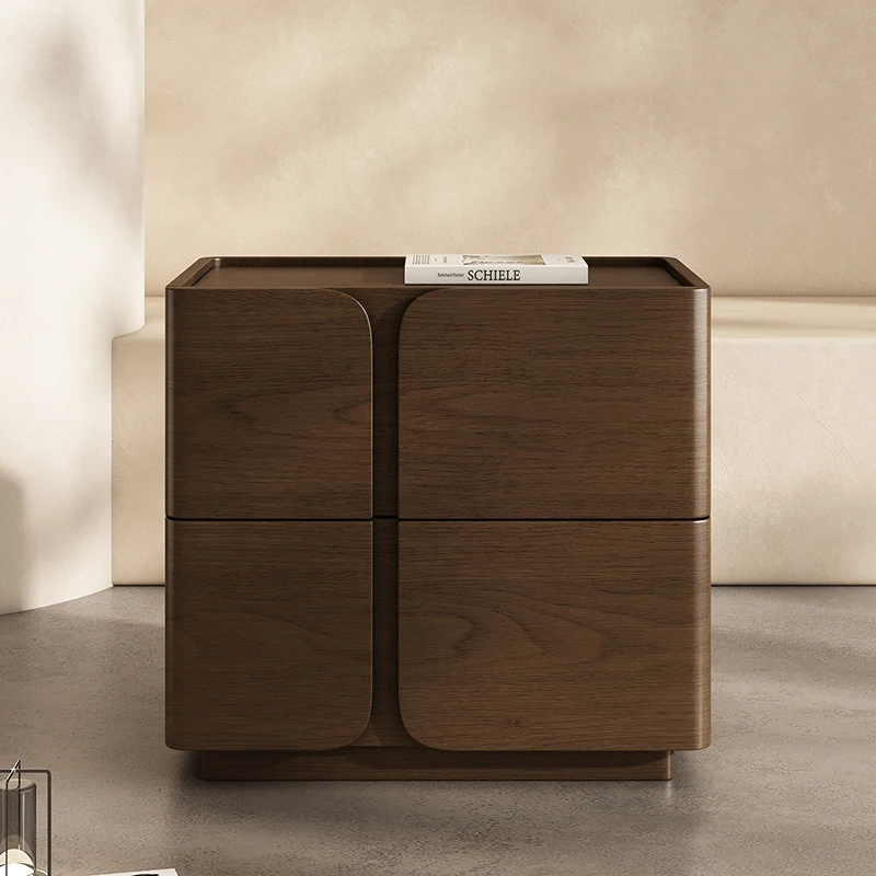 Italian Creative Night Table Quality Modern Design Premium Bedside Table Bedroom Wooden Mesitas De Noche Bedroom Furniture