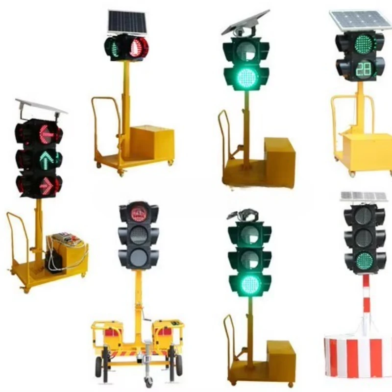 Hot Sale Solar Portable Traffic Light