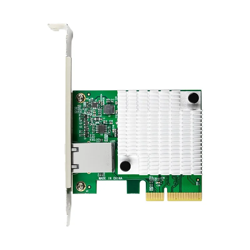 10Gbps Pcie إلى RJ45 لبطاقة الشبكة Marvell AQC113C جيجابت إيثرنت PCI Express LAN محول 1G/2.5G/5G/10Gbps RJ45