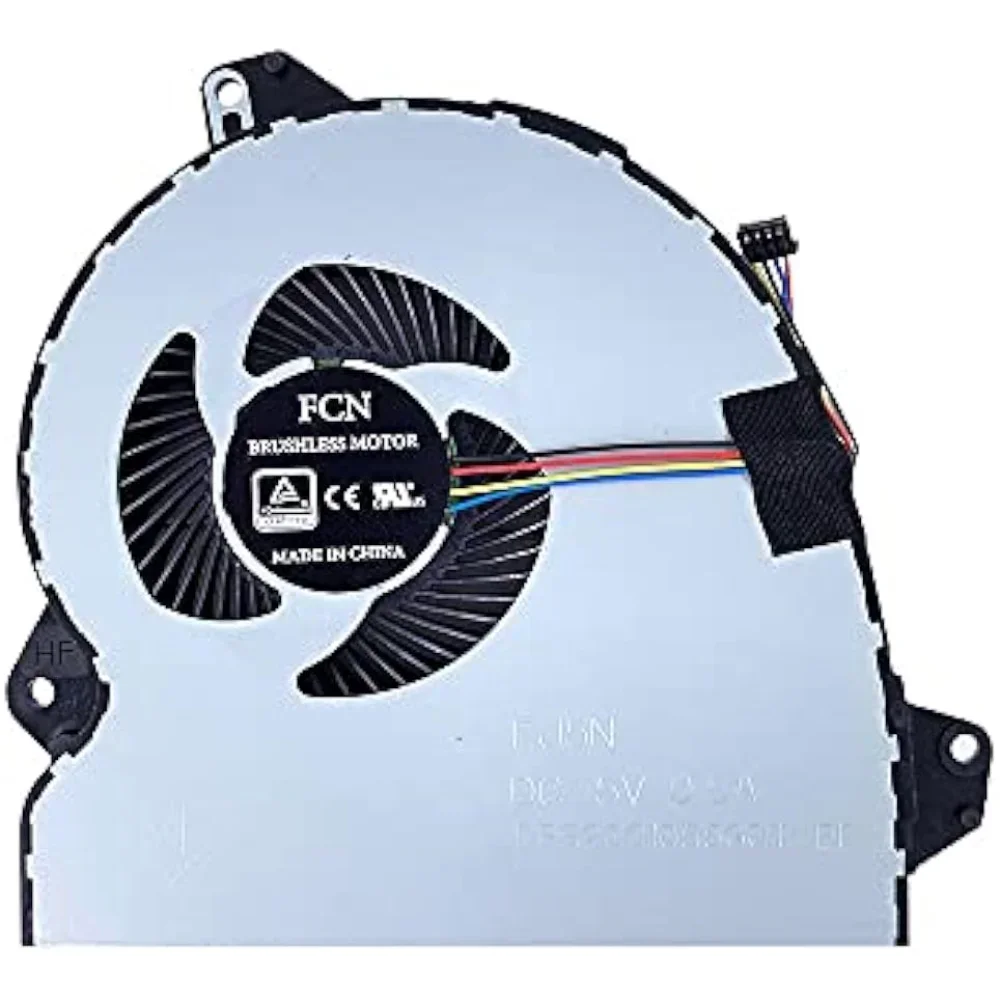 Ventilador de Repuesto para Portátiles ASUS FX53V FX53VD KX53VE ZX53VD ZX53VE GL553VD FX53VD FX53V GL553VW FZ53V FX73VD Series