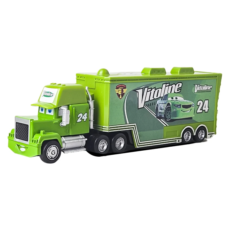 Many Lorry Toy Model Collection Chick Hicks King Lightning  Hudson Car Original Ramirez Alloy Diecast Racer Container Truck 3 2