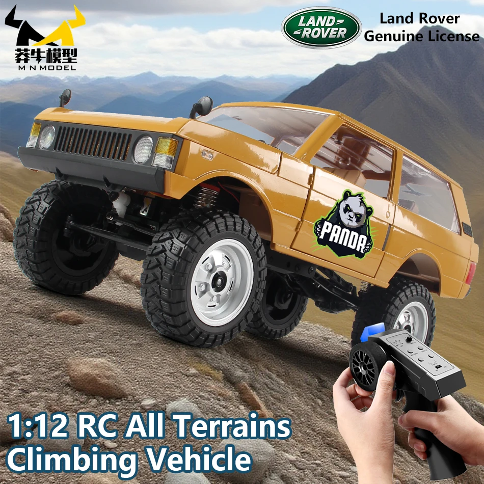 MN MODELO 1:12 4x4 Panda RC todoterreno coche deportivo SUV transversal escalada camión todo terreno vehículo de turismo Rock Crawler juguete para adultos