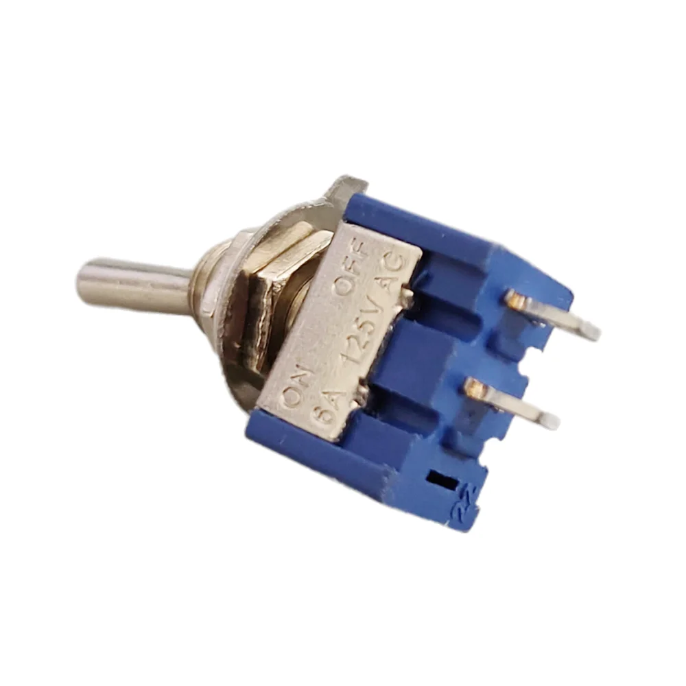 2 Pin SPST ON-OFF 2 Position 6A 250VAC Mini Toggle Switches MTS-101