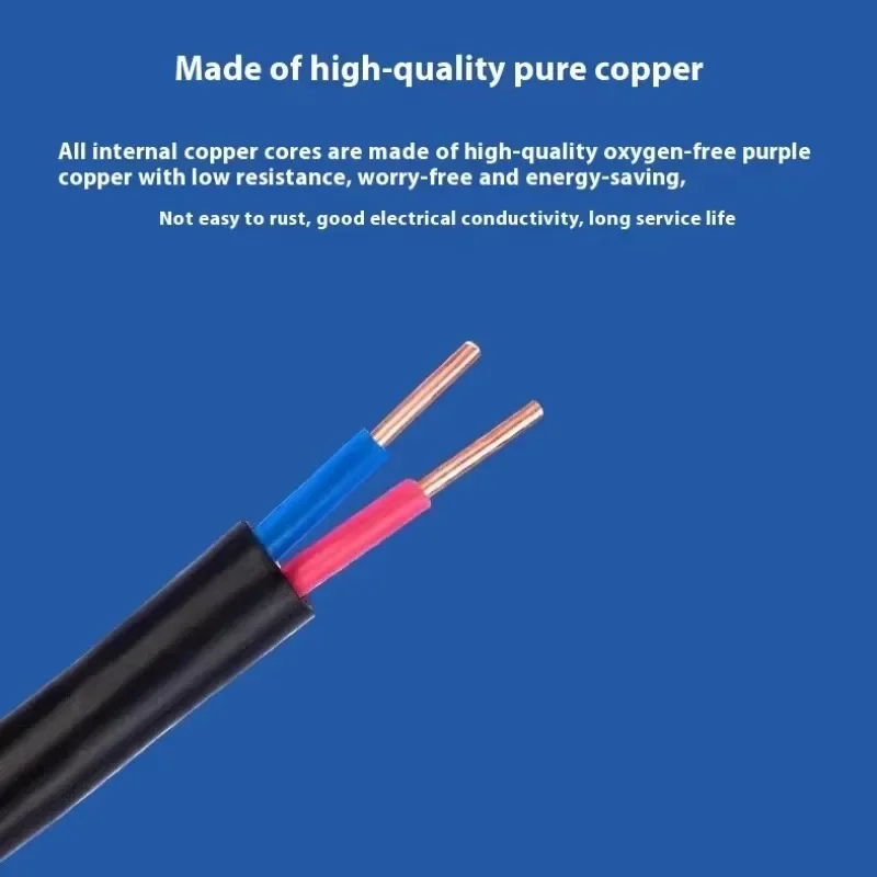 【From China】Yjv 3x25mm Outdoor Power Cable National Standard Copper Core 10 Square 3 Core Three-Phase Four-Wire Charging PVC for