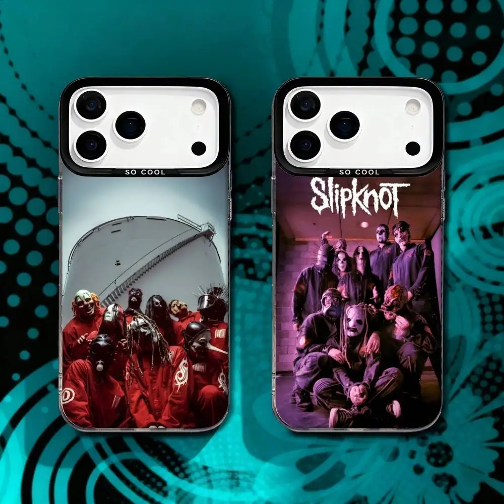 

S-Slipknot-es The End So Far For iPhone 17,16,15,14,13,12,11,X,8,7,Pro,Max,Plus,SE4,Air,Mini Durable Hard Shell Matte
