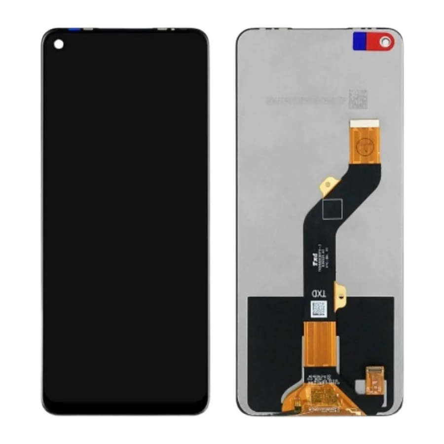 5Pcs New For Infinix Tecno Spark6 Screen Assembly KE7 LCD touch screen integrated inside and out