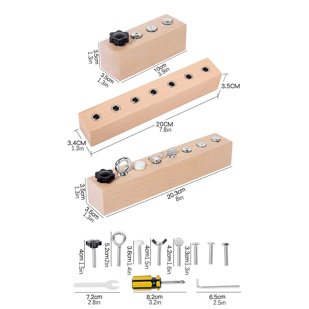 Kids Screwdriver Toy Set Family Party Casual Present For Toddler