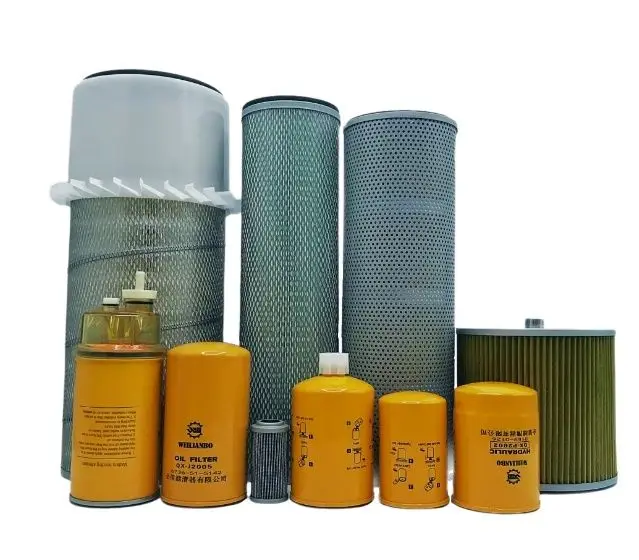 

For R140W-7 Fuel Filter R210-7 Air Filter R220-9 Oil Filter Excavator Excavator Accessories