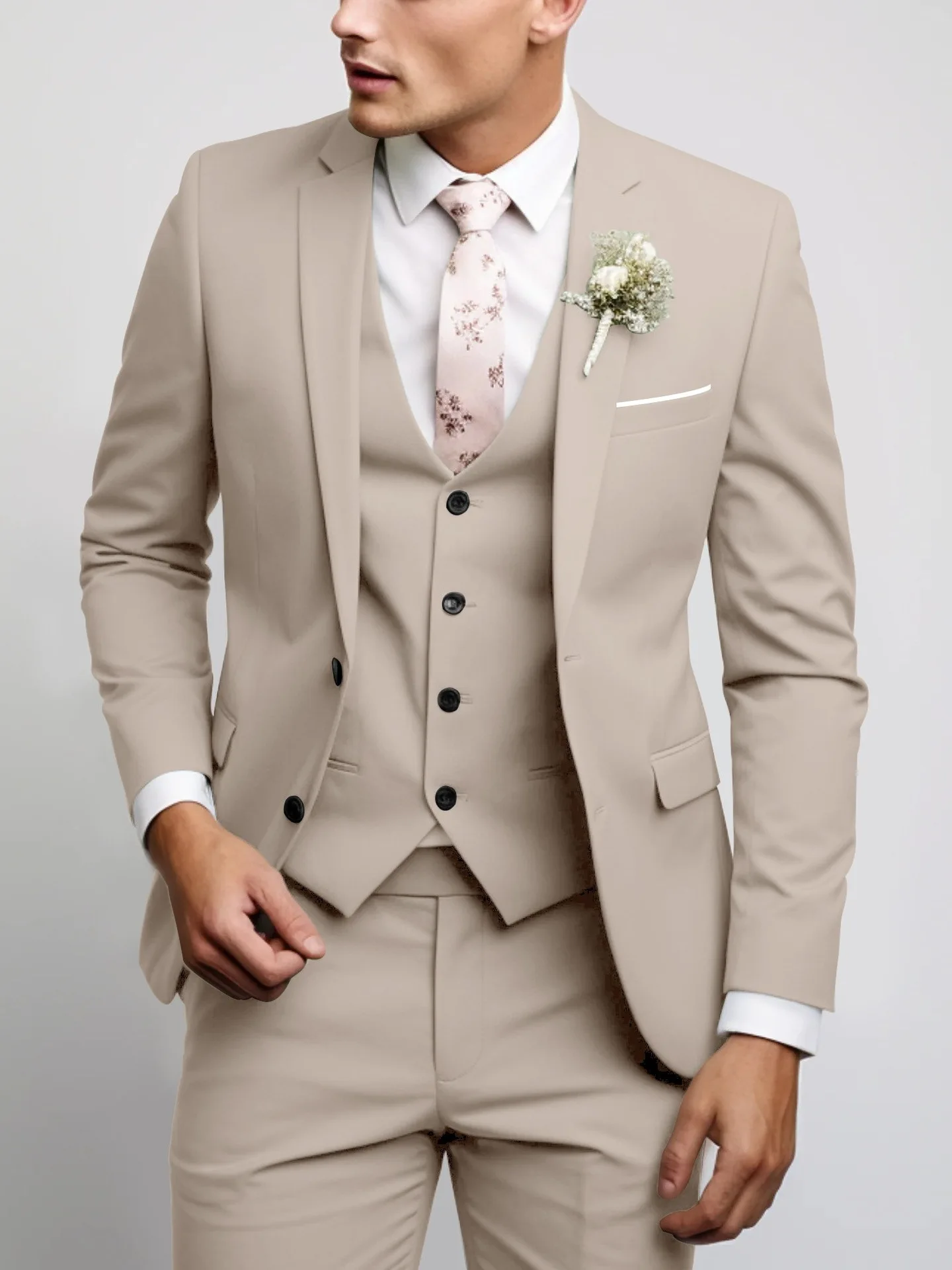 k406 Men's new suits summer and autumn slim suits men