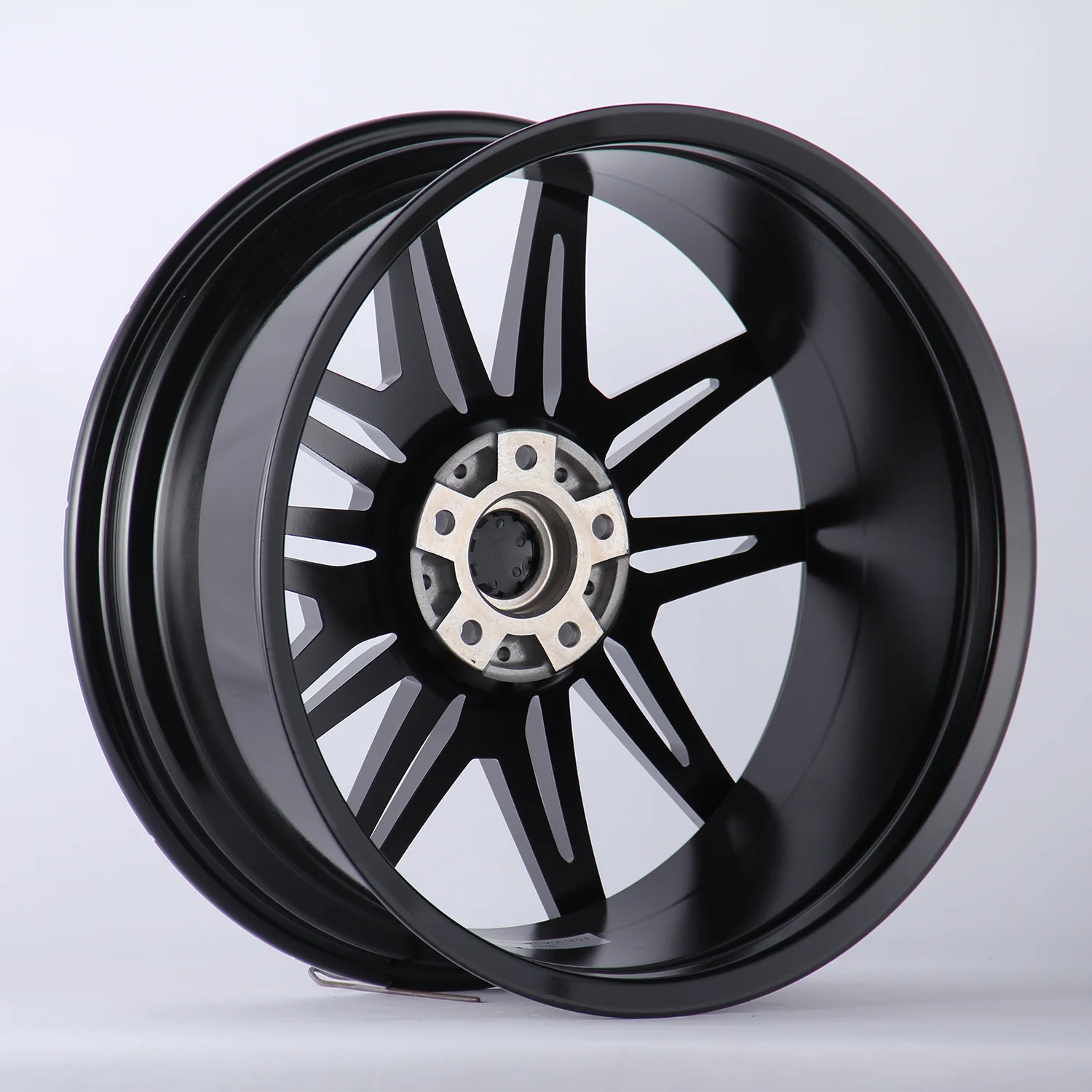 Wheelshome 7106F 20/21/22 Inch Forged Alloy Wheels 5x112 CB66.5 Gloss Black Milling Face Multi Spoke Car Wheel Rims For BMW