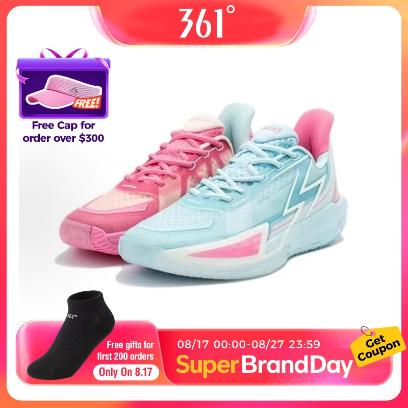 361 Degrees BIG3 4.0 Quick Men's Basketball Sports Shoes Wear-Resistant Non-Slip Mesh Breathable Low-Cut Sneaker Male 672321105