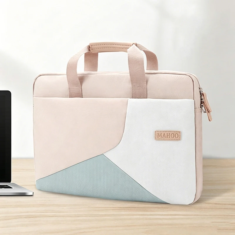 156インチ-ノートパソコンスリーブバッグ-hp、dell、macbook、ultrabook用の耐久性のあるブリーフケースハンドルケース