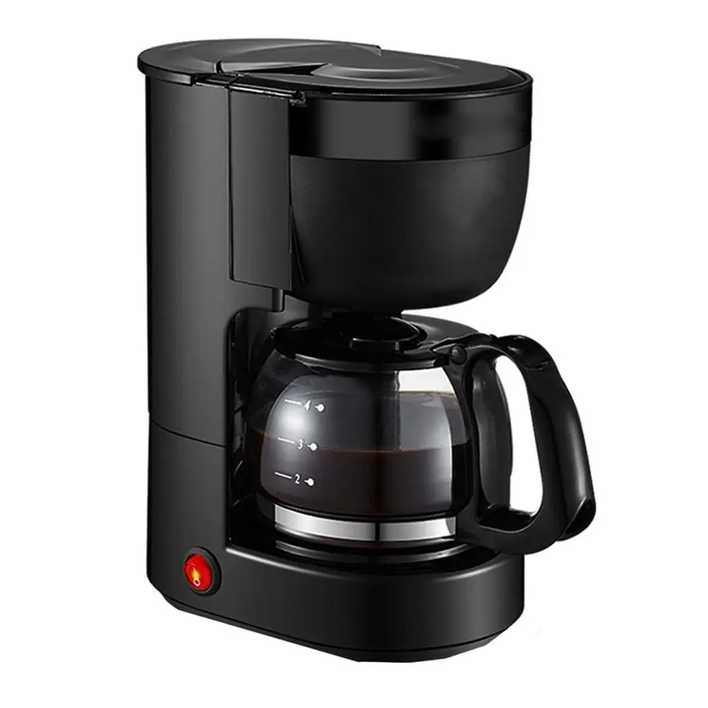 1 Set Coffee Maker With A 2-hour Keep Warm Feature 24-hour Programmable Timer Overheat Protection 26x18x13cm Black/green