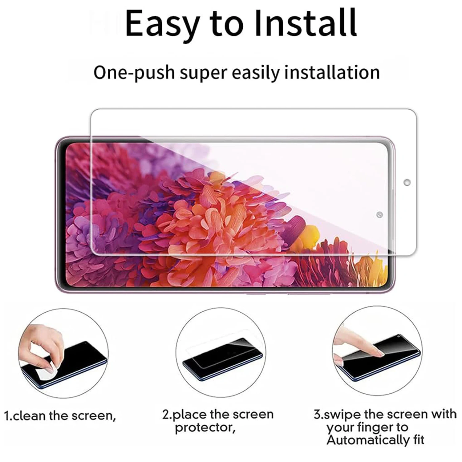 For Samsung Galaxy S20 FE Tempered Glass Screen Protector Glass Film