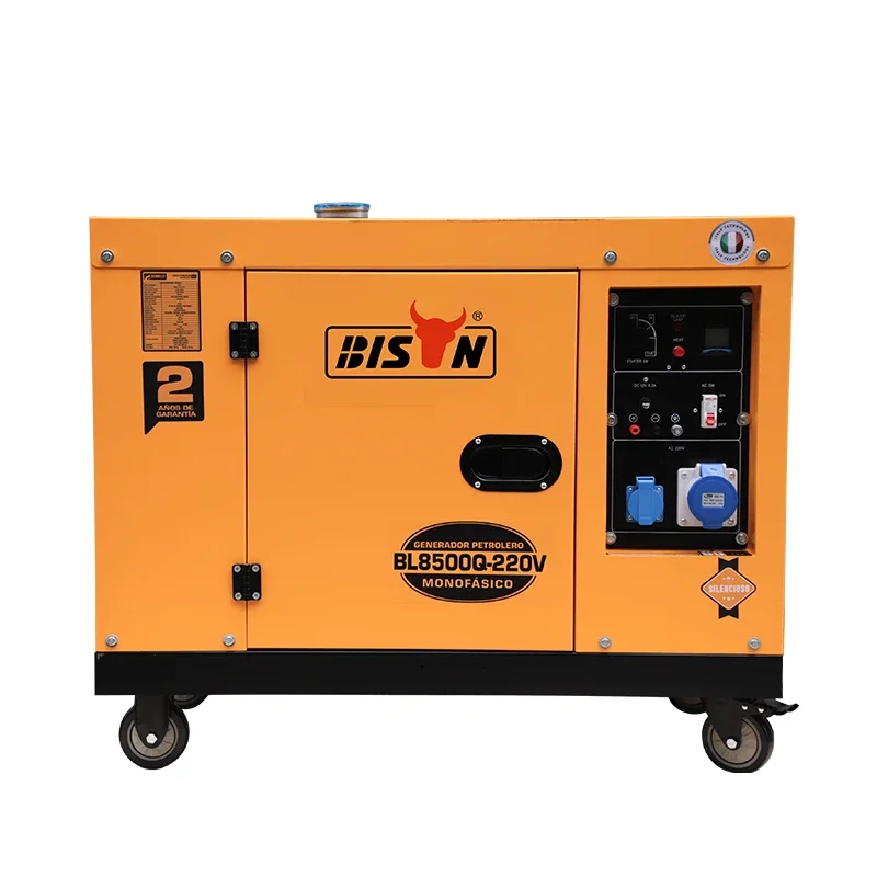 2kva 3kva 5Kva 5000Watt 110V 220V Manual Start 5Kw 3 Phase Silent Diesel Generator