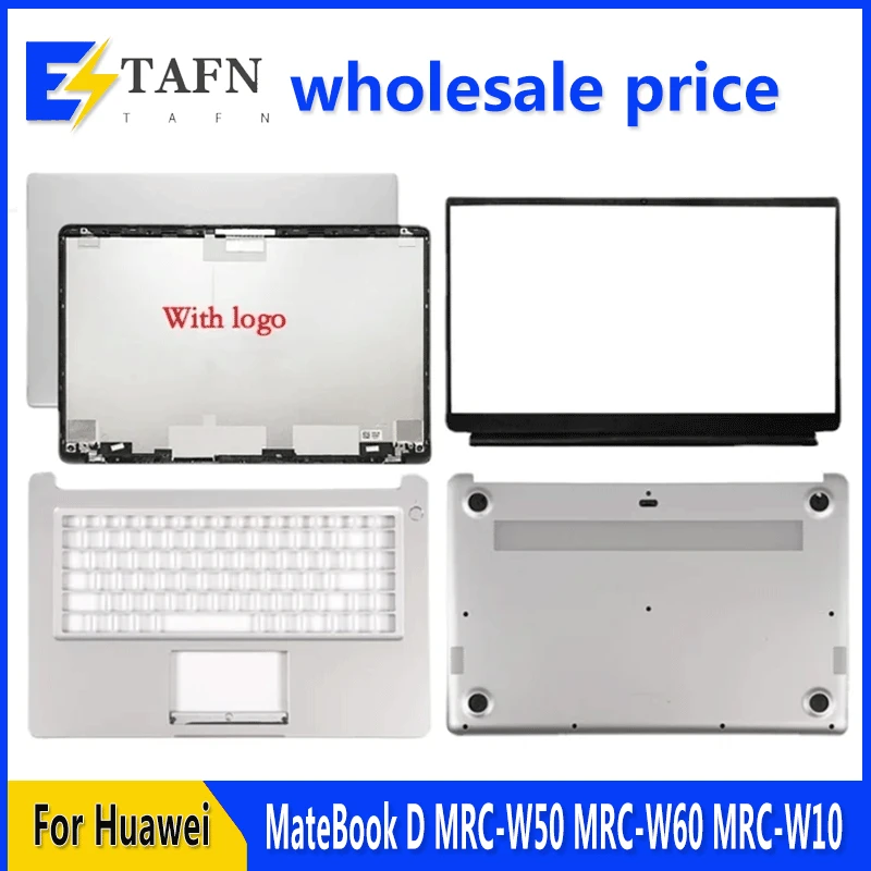 

NEW Original For HUAWEI MateBook D MRC-W50 MRC-W60 MRC-W10 PL-W19 Laptop LCD Back Cover Front Bezel Palmrest Bottom Case 15.6"