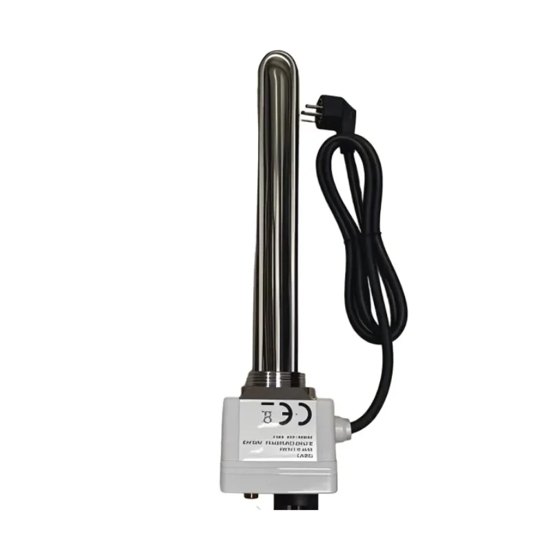 220V 3KW 6KW Stainless Steel Electric Immersion Heater Ele-ment Thermostat Core Component Heating Wire 380V Options