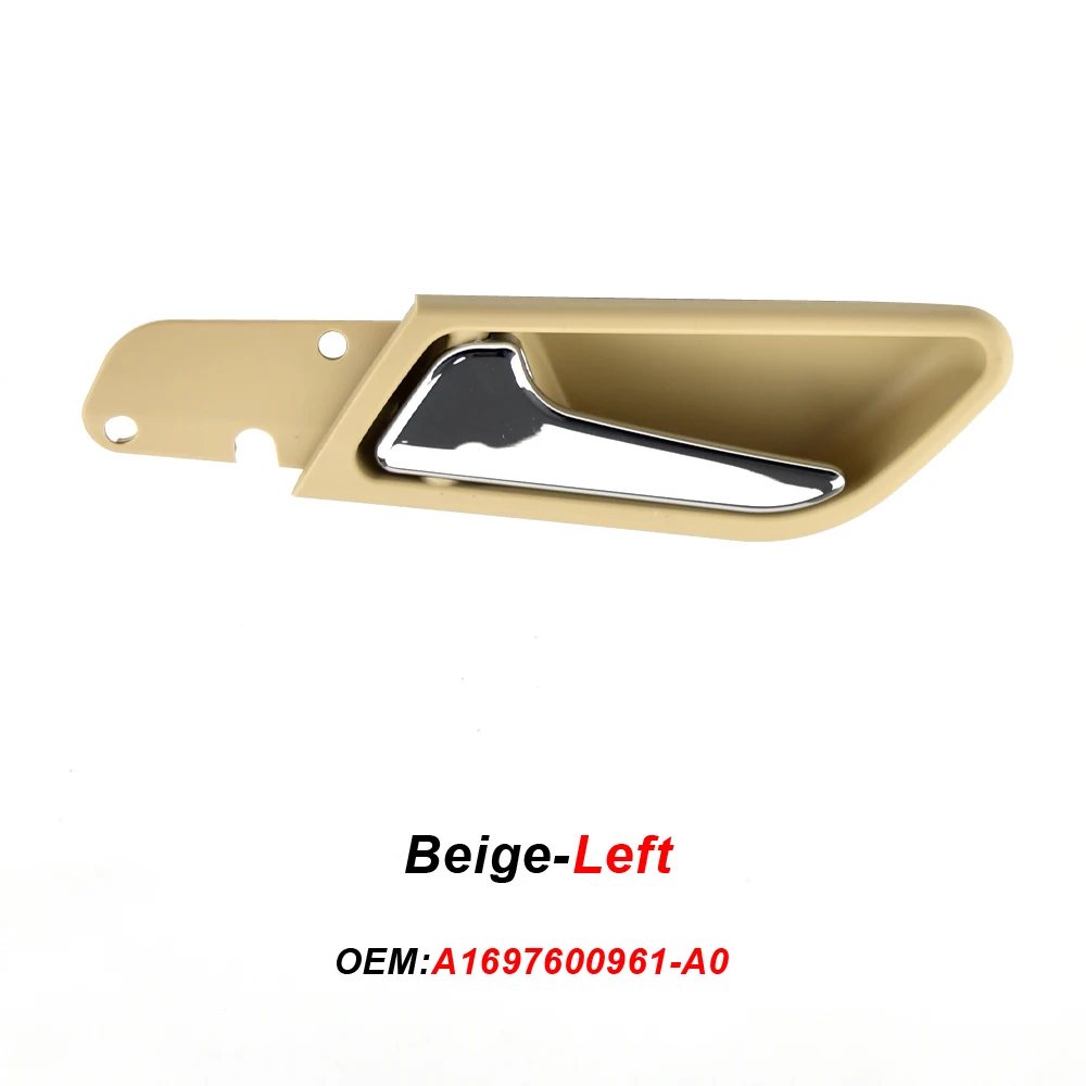 مقبض الباب الداخلي الداخلي للسيارة الأمامي الأيمن الأيسر لسيارة Benz B-Class W245 B180 B200 B260 08-12 لوحة سحب A1697600961