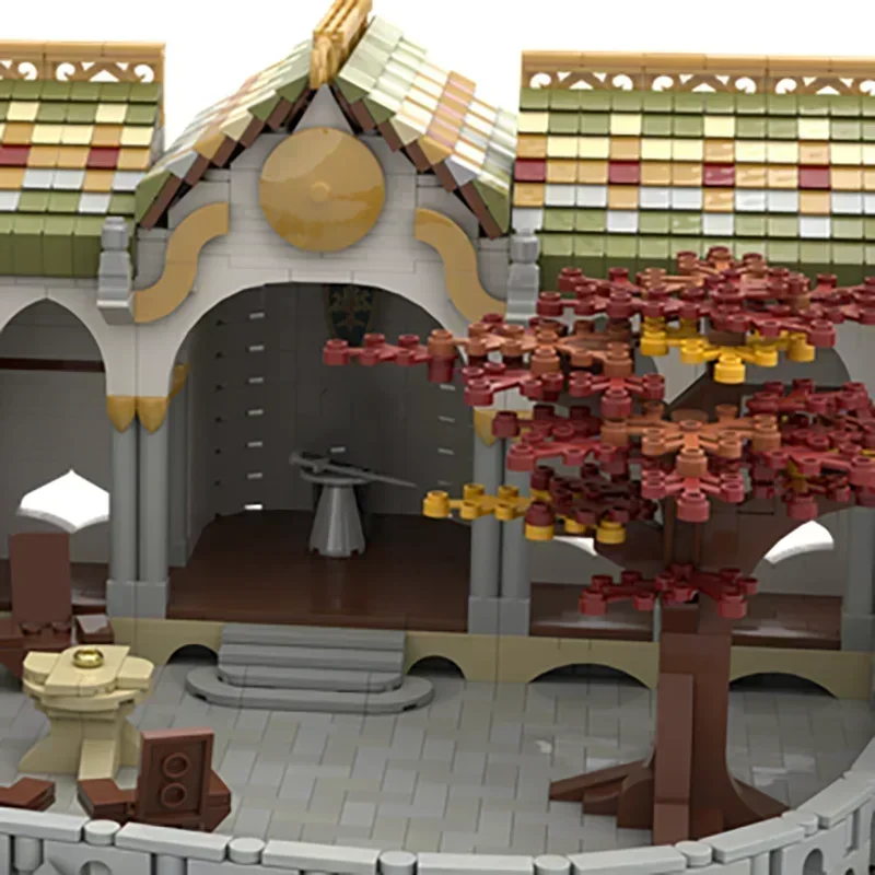 

Rings Movie Model Moc Building Bricks Rivendeller Council Of Elrond Technology Blocks Gifts Christmas Toys DIY Sets Assembly
