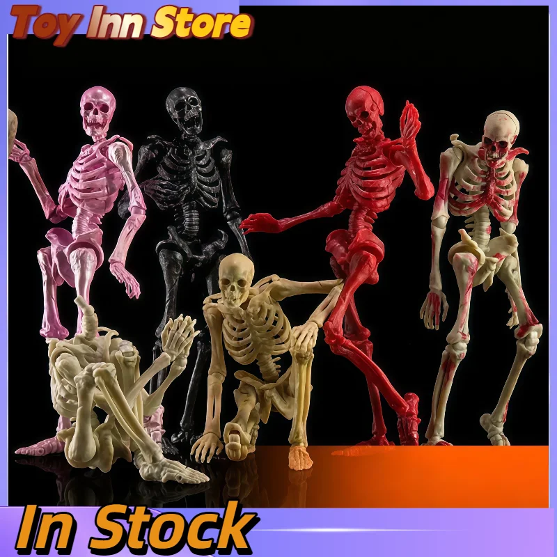 

1/12 Scale 6 Color Soldier Scene Accessory Human Skeleton Full Set 6-inches With 22 Active Joints Action Figure Model Toy
