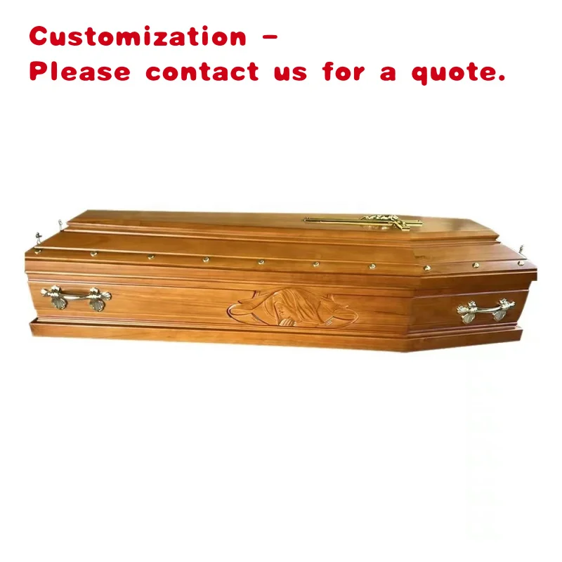 

custom.IT025 Cheap Coffins Bara in Paulownia Wood Funeral Coffins