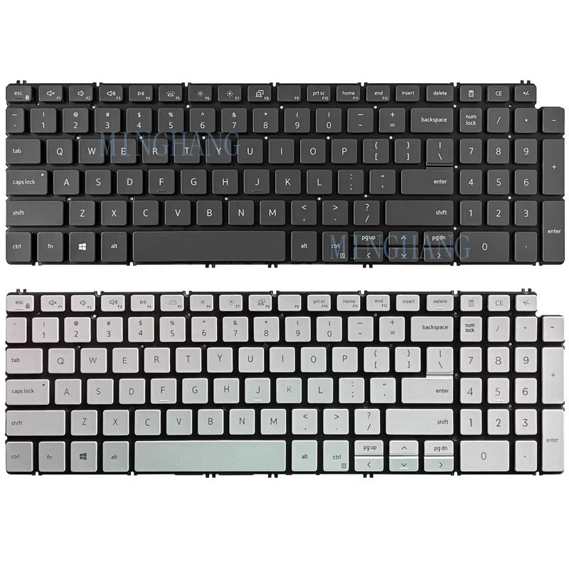 

Новая клавиатура для ноутбуков Dell Inspiron 15 5501 5502 5505 5508 5509, американская раскладка, с подсветкой