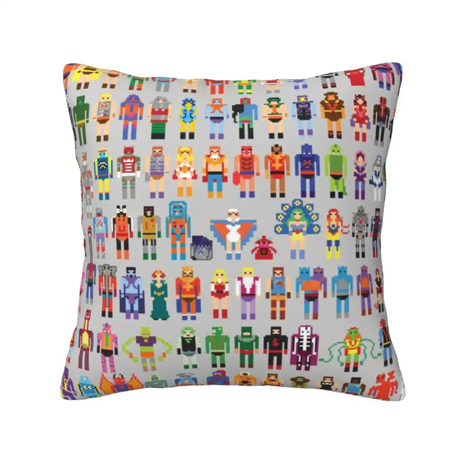 8-Bit Masters Expanded Set Home Sofa Car Cushion Cover Pillowcase Cool Nerdy Awesome Heman Masters Universe 8Bit Skeletor