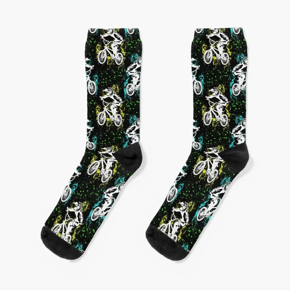 

Vintage Bmx Apparel - Bmx Bike - Bmx Freestyle Socks winter gifts Non-slip fashionable Designer Man Socks Women's