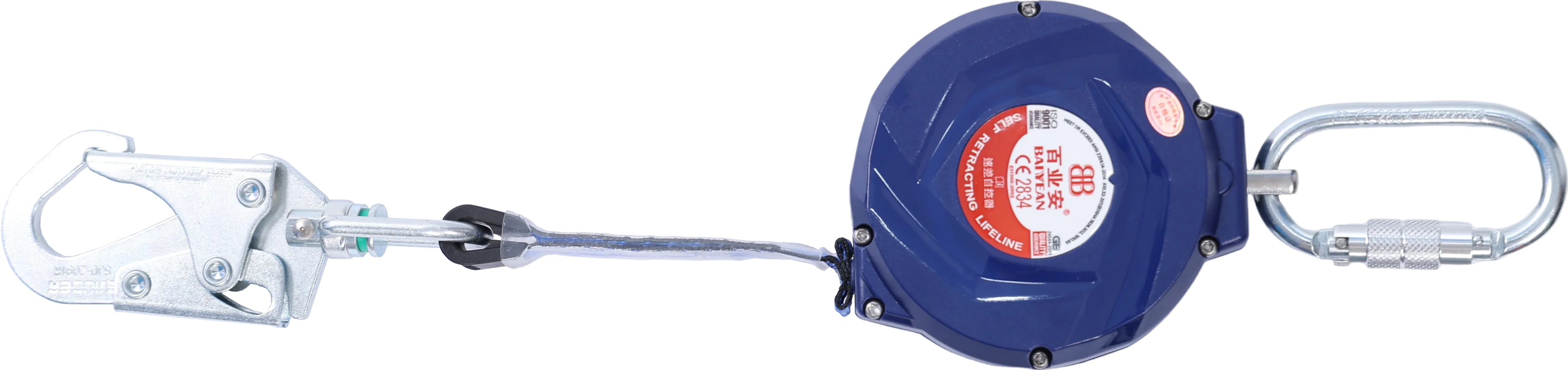 Working Protective at Height Webbing Type Anti Falling Device Speed Differential Safety Lifeline Fall Arrester
