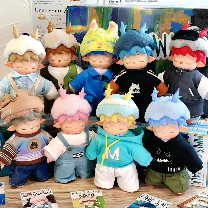 

Genuine Mimi City Walk Series Blind Box Caixa Caja Girls Dolls Boys Gift Mystery Box Anime Action Figure Toys