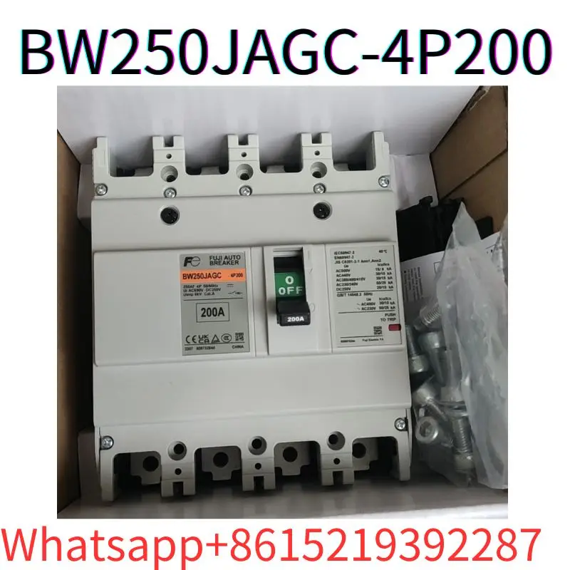 

Brand New Circuit breaker BW250JAGC-4P200 4P 200A