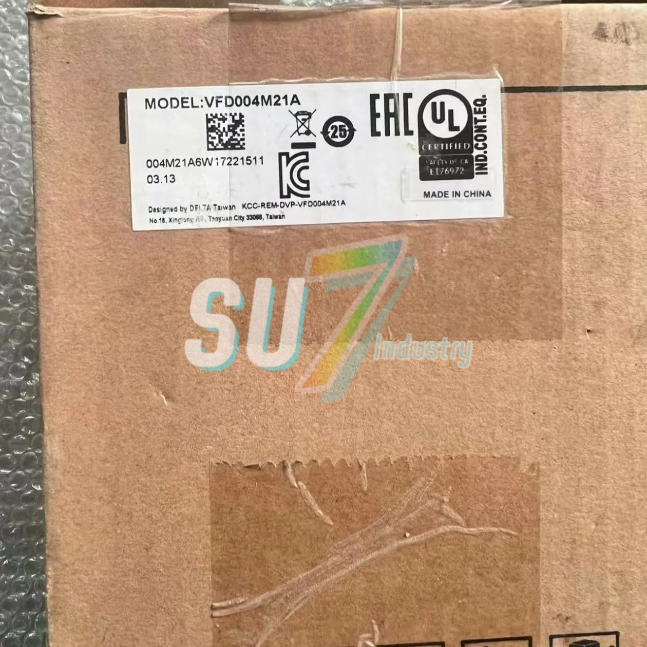 주파수 인버터 VFD004M21A VFD007B21A 새로운 원본