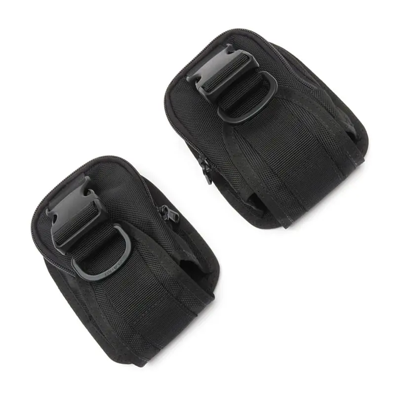 Scuba Diving Counter Weight Pocket With Fast Release Buckles, 5LB Capacity, Black Eco-Friendly